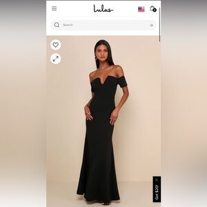 Lulus Lynne Maxi Dress - NWT - small